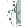 Korpus zasuwy 6"-0072,