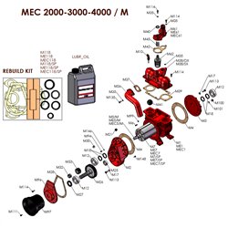 M61 Pokrywa z wlotem fi45mm MEC2000