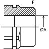 Szybkozłącze gniazdo CPV 1/2" gwint zewnętrzny M22x1.5 15L