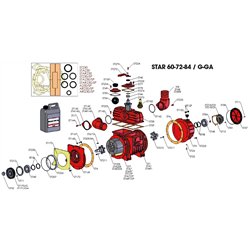 ST171/GA Zębnik garda - Z56-M3 STAR/GA 10MM 