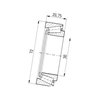 Łożysko 31306 stożkowe 30,00x72,00x20,75 , 31306A FŁT 778031306