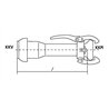 Złączka redukcyjna KKM/KKV 6"-4"(159/108) Perrot