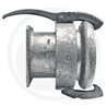 Przyłącze z kołnierzem żeńskie Perrot 6” z kołnierzem otw.150x150mm