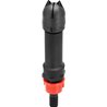 Dysza rotacyjna, 3 stopniowa z gwintem zewnętrznym 1/2" + króciec na wąż 13 mm
