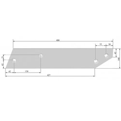 Płoza długa -2, 3 i 4- PR/71 1023/02-007/0 zamiennik