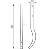 Grządziel 720mm pasuje do Unia Ap/18