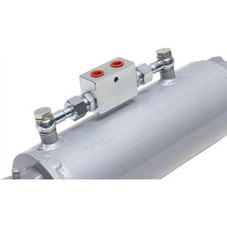 Siłownik hydrauliczny z zaworem zwrotnym