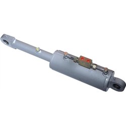 Siłownik hydrauliczny z zaworem
