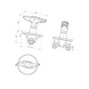 Wyłącznik główny akumulatora LA530103 Electro Mecanica Cormar 1446-530103