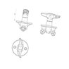 Wyłącznik główny akumulatora LA530103 Electro Mecanica Cormar 1446-530103