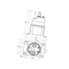 Wyłącznik akumulatora, elektro LA530001 Electro Mecanica Cormar 1446-530001