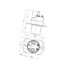 Wyłącznik akumulatora, elektro LA530010 Electro Mecanica Cormar 1446-530010