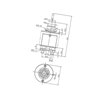 Wyłącznik główny akumulatora LA500024 Electro Mecanica Cormar 1446-500024