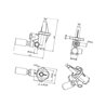 Pompa paliwa / , pasuje do Lamborgini, Hurliman, Deutz, Same - 245193300, 245193300N, 24519330050, 38004706, 2.4519.330.0/50, 24
