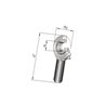 Ucho siłownika fi 25mm gwint zewnętrzny M24x2,0 R INA INA/FAG 4012802525069