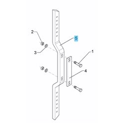 Podpora apl. nawozu 50x30x1149 4638659 Lemken 5071-4638659