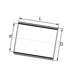 Tulejka ślizgowa 120x135x100 GLT/LHG 4062012329568