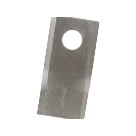 Nożyk kosiarki, 100 x 48 x 3, Ø 19 lewy