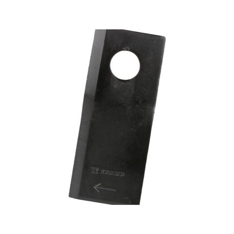 Nożyk kosiarki, 115 x 48 x 4, Ø 19, prawy