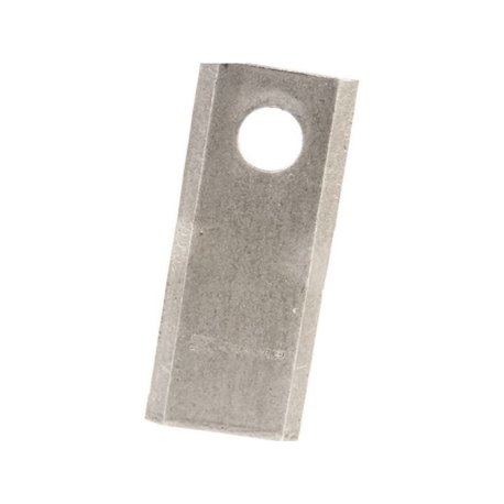 Nożyk kosiarki, 107 x 45 x 4, Ø 18,25, lewy