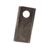Nożyk 105x48x4,3 otwór 20mm lewy wzór 6L