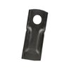 Nożyk 132x50x4 otwór 20,5/23mm lewy wzór 19