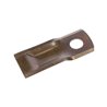 Nożyk 132x50x4 otwór 20,5/23mm lewy wzór 19 Kverneland / Taarup 9611050001001