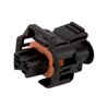 Plug housing 2P. Fem.