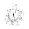 Zawór hamulcowy Wabco, M22x1,5 9710021507
