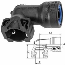 Wbudowana złączka nasadzana, d 8939203272 Wabco 4057875260837