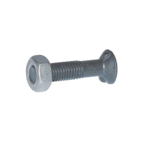 Śruba płużna 2-noskowa DIN11014, M12 x 70 mm kl. 8.8 z nakrętką