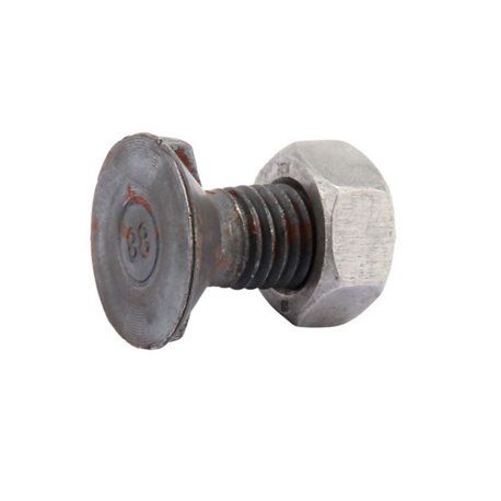 Śruba płużna 2-noskowa DIN11014, M14 x 35 mm kl. 8.8 z nakrętką