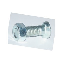 Śruba płużna 2-noskowa z łbem owalnym , M12 x 40 mm z nakrętką