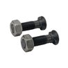 Śruba płużna 2-noskowa z łbem owalnym , M12 x 45 mm z nakrętką