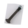 Śruba płużna 4-kątna z podsadzeniem DIN 608, M12 x 100 mm kl. 10.9 z nakrętką