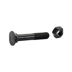 Śruba płużna 4-kątna z podsadzeniem DIN 608, M14 x 80 mm kl. 12.9 z nakrętką
