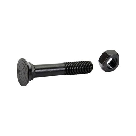 Śruba płużna 4-kątna z podsadzeniem DIN 608, M14 x 80 mm kl. 12.9 z nakrętką
