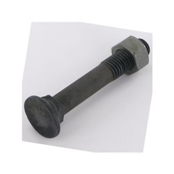 Śruba płużna 4-kątna z podsadzeniem DIN 608, M14 x 90 mm kl. 12.9 z nakrętką