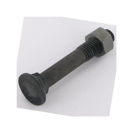 Śruba płużna 4-kątna z podsadzeniem DIN 608, M14 x 90 mm kl. 12.9 z nakrętką