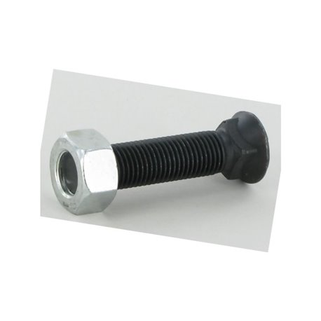 Śruba płużna 4-kątna z łbem 18 mm kl. 8.8, UNF 7/16&amp034 x 50 mm z nakrętką