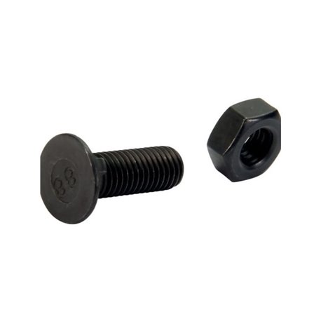 Śruba płużna 1-noskowa DIN 604, M10 x 30 mm kl. 8.8 z nakrętką