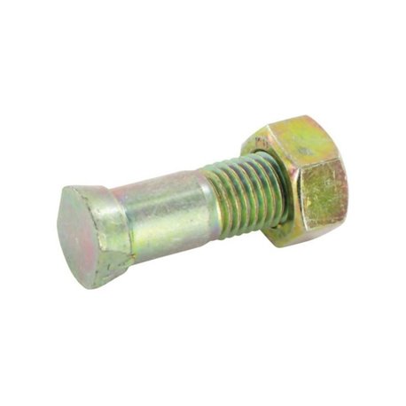 Śruba stożkowa dwustronnie ścięta, kl. 10.9, M16 x 55 mm z nakrętką