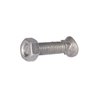 Śruba redlicy wypukła, kl. 6.8, M8 x 33 mm z nakrętką