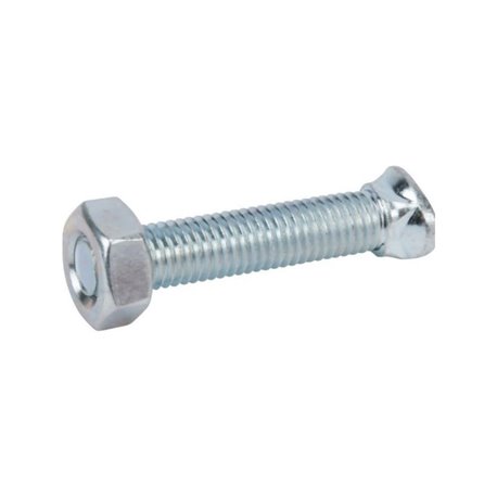 Śruba redlicy wypukła kl. 8.8, M10 x 55 mm z nakrętką