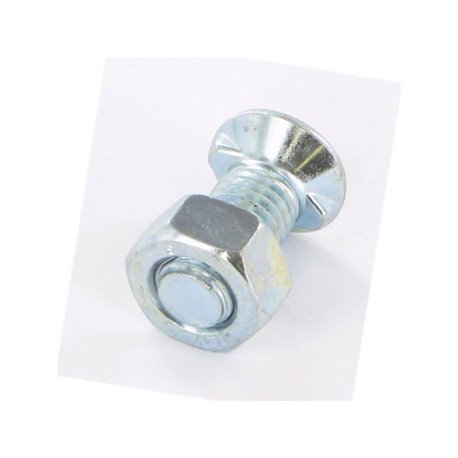 Śruba płużna 2-noskowa M12x30mm kl. 8.8 , z nakrętką Naud 5006-1230.88B