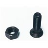 Śruba płużna 2-noskowa M12x38mm kl.10.9 , z nakrętką