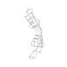 Kolano gwint zewnętrzny -gwint MF4506B Burnett & Hillman 7316577016003