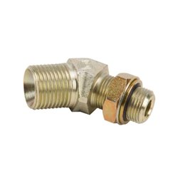 Przyłącze 45 stopni, gwint przyłącza 1/2"BSP-gwint złącza 3/8"BSP Alfagomma 150450608K