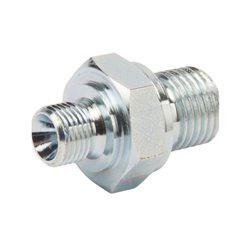 Złącze hydrauliczne BB 1/8"BSP- 1/4"BSP Burnett & Hillman VNB0402A