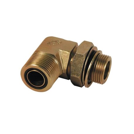 Przyłącze 90 stopni, gwint przyłącza 1/4"BSP-gwint złącza 11/16"ORFS Alfagomma 168B1104